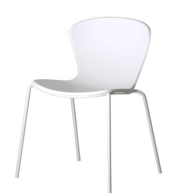 Stacking Chair Solea By Serralunga White Made In Design Uk