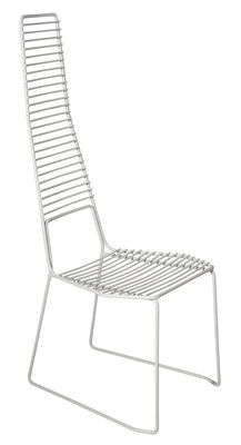 Möbel - Stühle  - Alieno Stuhl - Casamania - Weiß - lackiertes Metall
