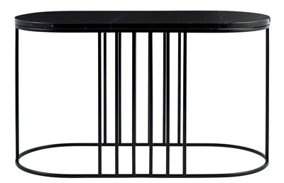 Bolia - Table basse Posea en Métal, Marbre - Couleur Noir - 80 x 100 x 48 cm - Designer Granstudio -