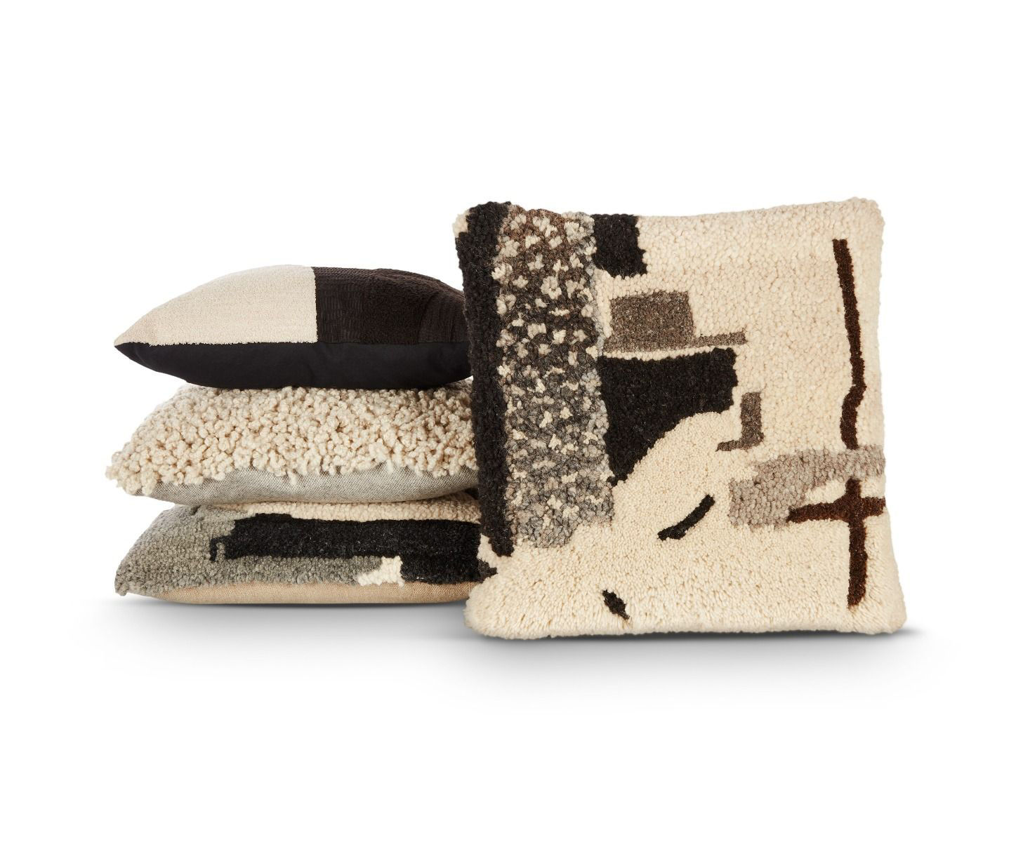 Tom Dixon Abstract Cushion Grey Made In Design UK