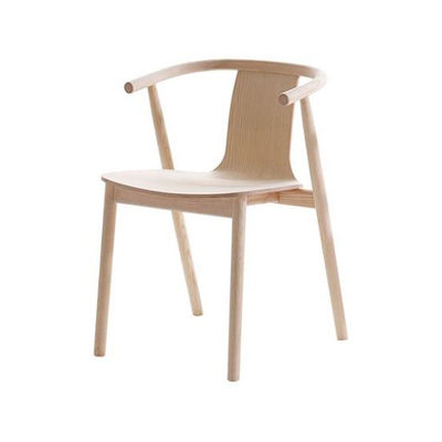 Mobilier - Chaises, fauteuils de salle à manger - Fauteuil Bac / Jasper Morrison, 2009 - Bois - Cappellini - Frêne naturel - Contreplaqué de hêtre plaqué frêne, Frêne massif