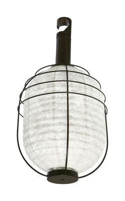 Illuminazione - Lampade da tavolo - Lampada In & Out - Small - Lampada portatile Ø 25 cm di Forestier - Verde - metallo laccato, Tyvek: