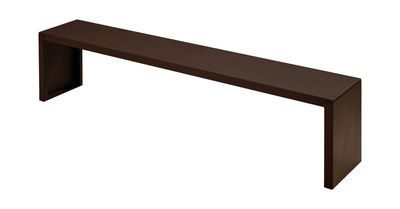 Arredamento - Panchine - Panchina Rusty Irony - L 130 cm di Zeus - Ruggine - L 130 cm - Acciaio fosfatato