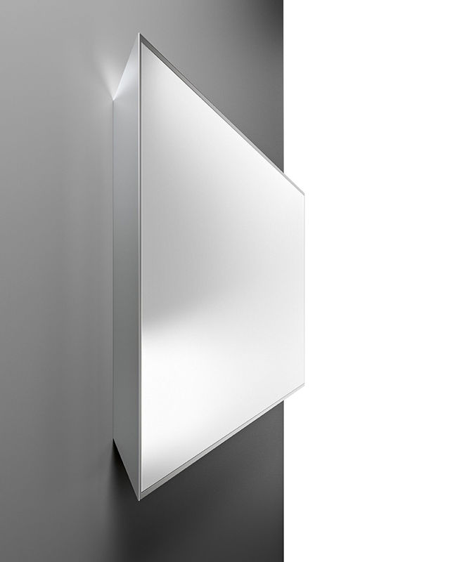 Vooravond ironie Geologie Wandspiegel Mirage von FIAM - silber spiegel metall | Made In Design