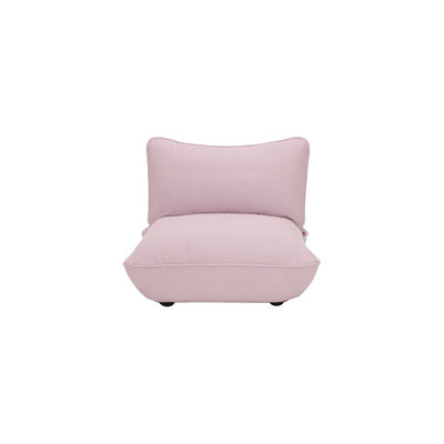 Canapé modulable Rose Tissu Moderne Confort Promotion