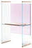 Bureau Diapositive / Haut - H 161 cm - Glas Italia