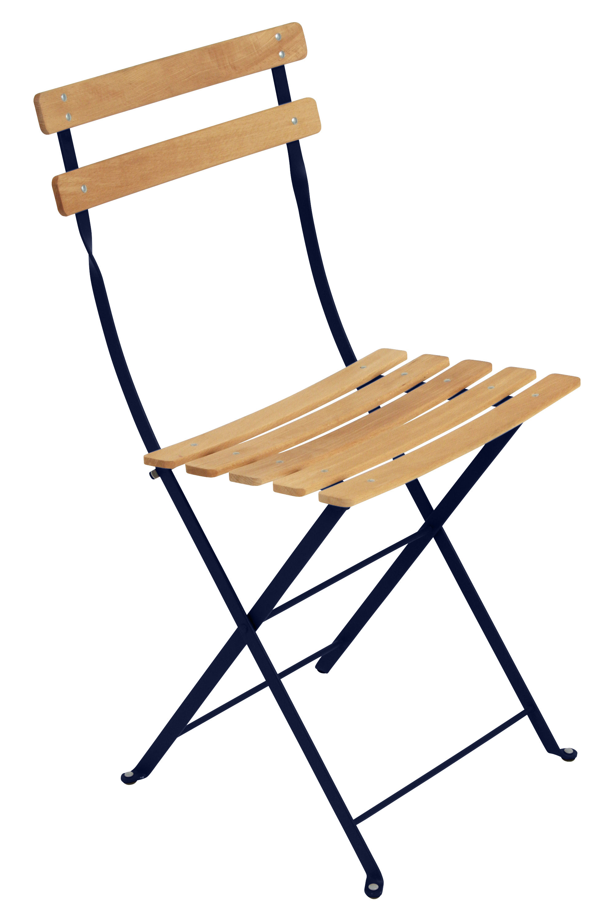 Chaise pliante Bistro Fermob Bleu Made In Design