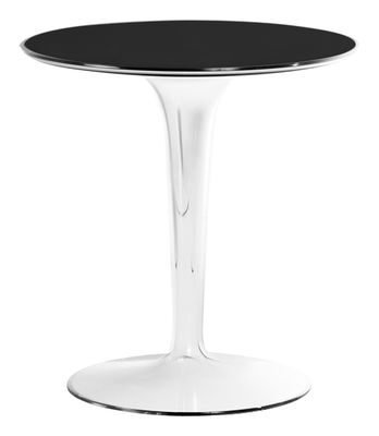 Furniture - Coffee Tables - Tip Top End table by Kartell - Glossy Black - PMMA