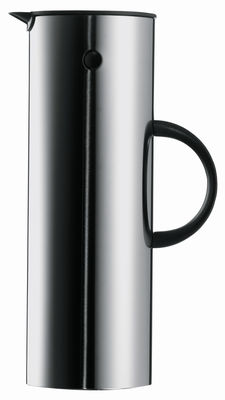 Tableware - Tea & Coffee Accessories - Classic Insulated jug by Stelton - Steel - 1 Litre - Stainless steel