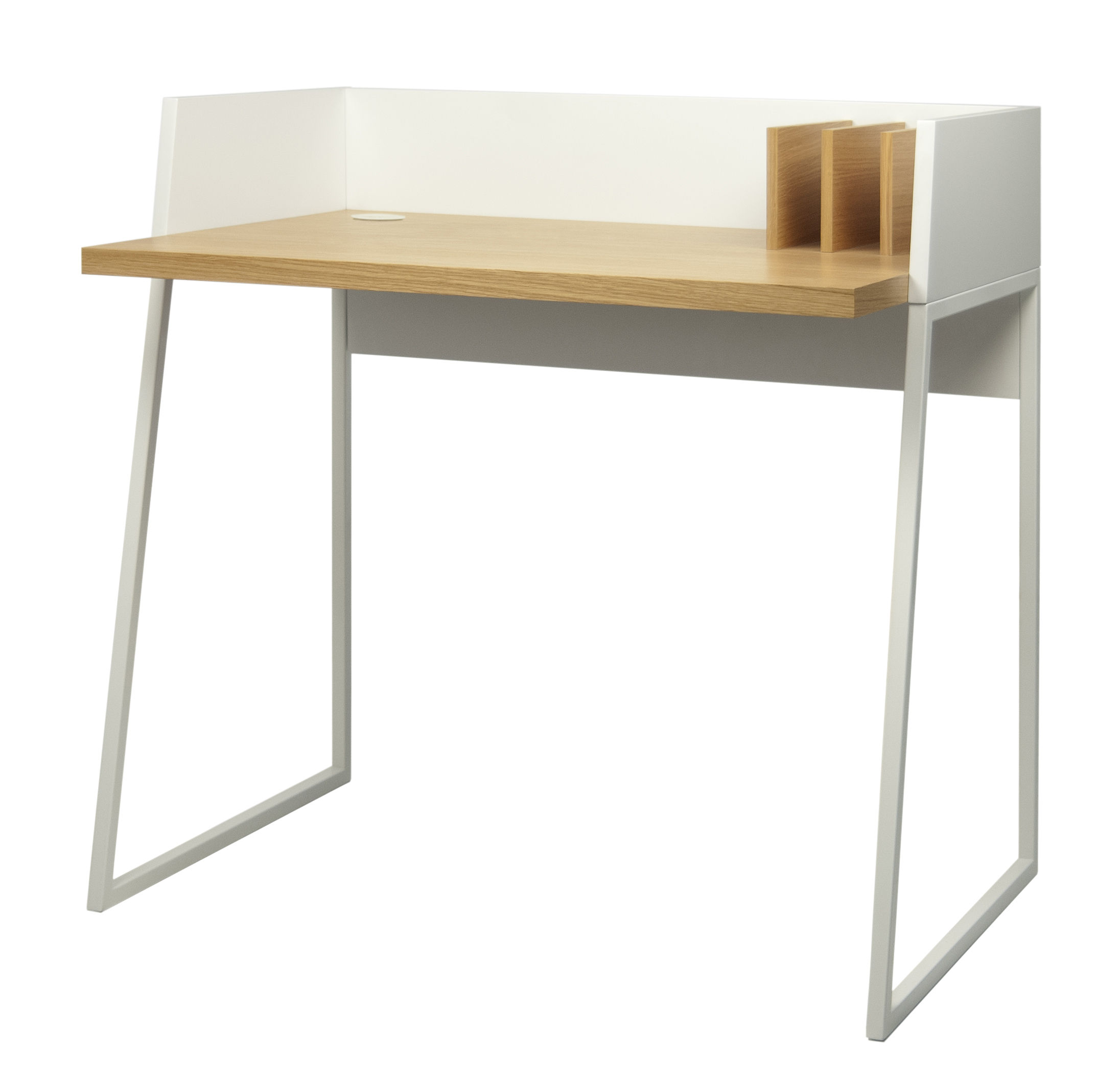 Schreibtisch Working von | In UP HOME weiß eiche Made - Design POP