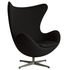 Egg chair Swivel armchair - Gabriele fabric by Fritz Hansen