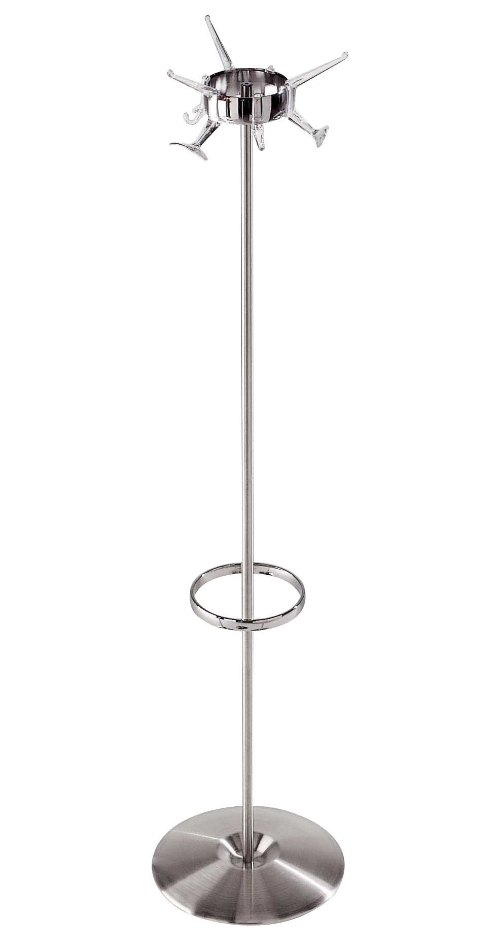 Kartell Hanger Standing coat rack Transparent Made In Design UK