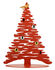 Decorazione natalizie Bark Tree - / Pino con calamite colorate - H 45 cm di Alessi