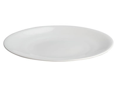 Table et cuisine - Plateaux et plats de service - Plat de service All-time Ø 32 cm - Alessi - Plat de service rond - Blanc - Porcelaine Bone China