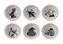 Ciotola Animals - / Set da 6 - Porcellana di Pols Potten