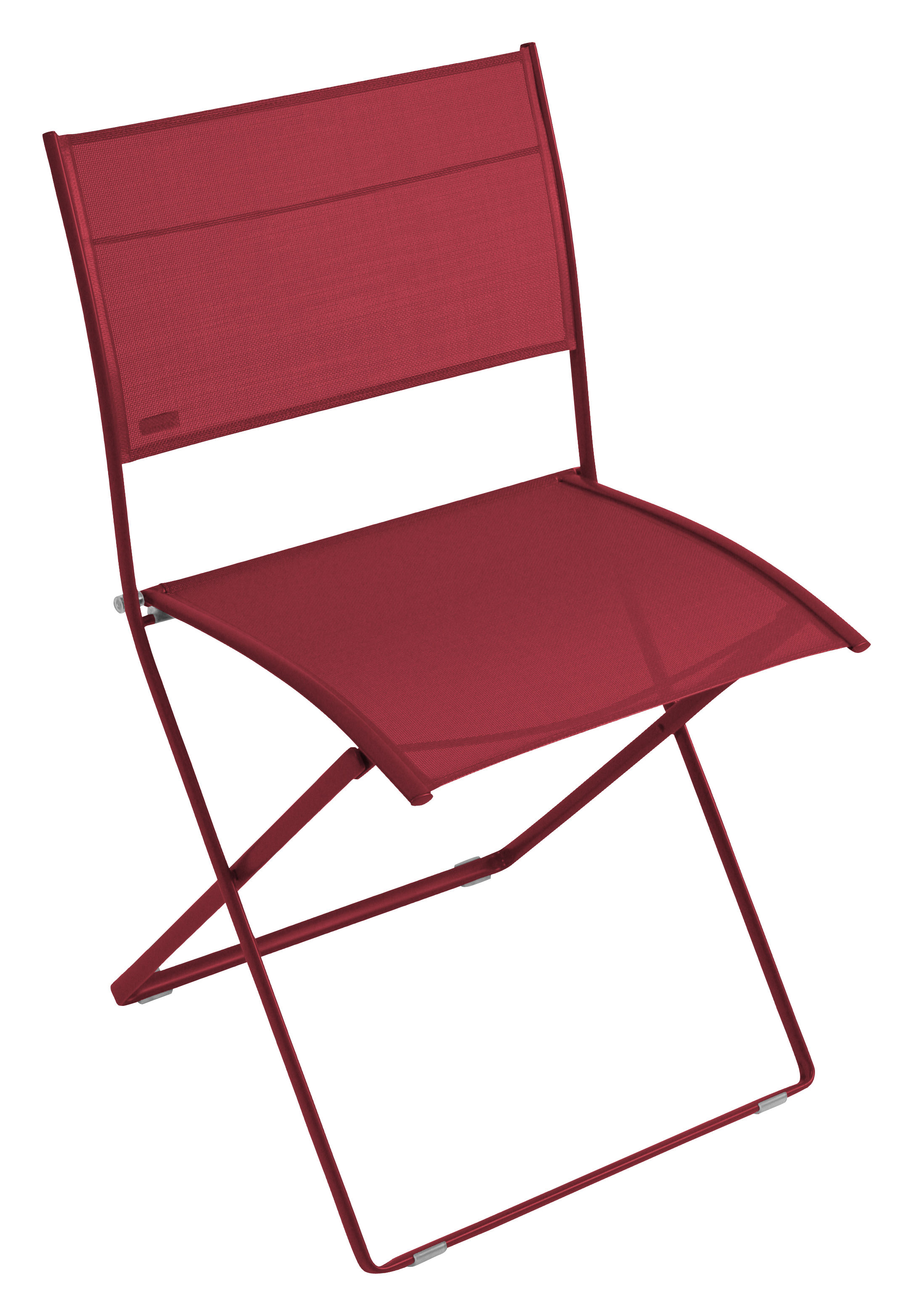 Fermob Plein Air Folding chair Red Made In Design UK