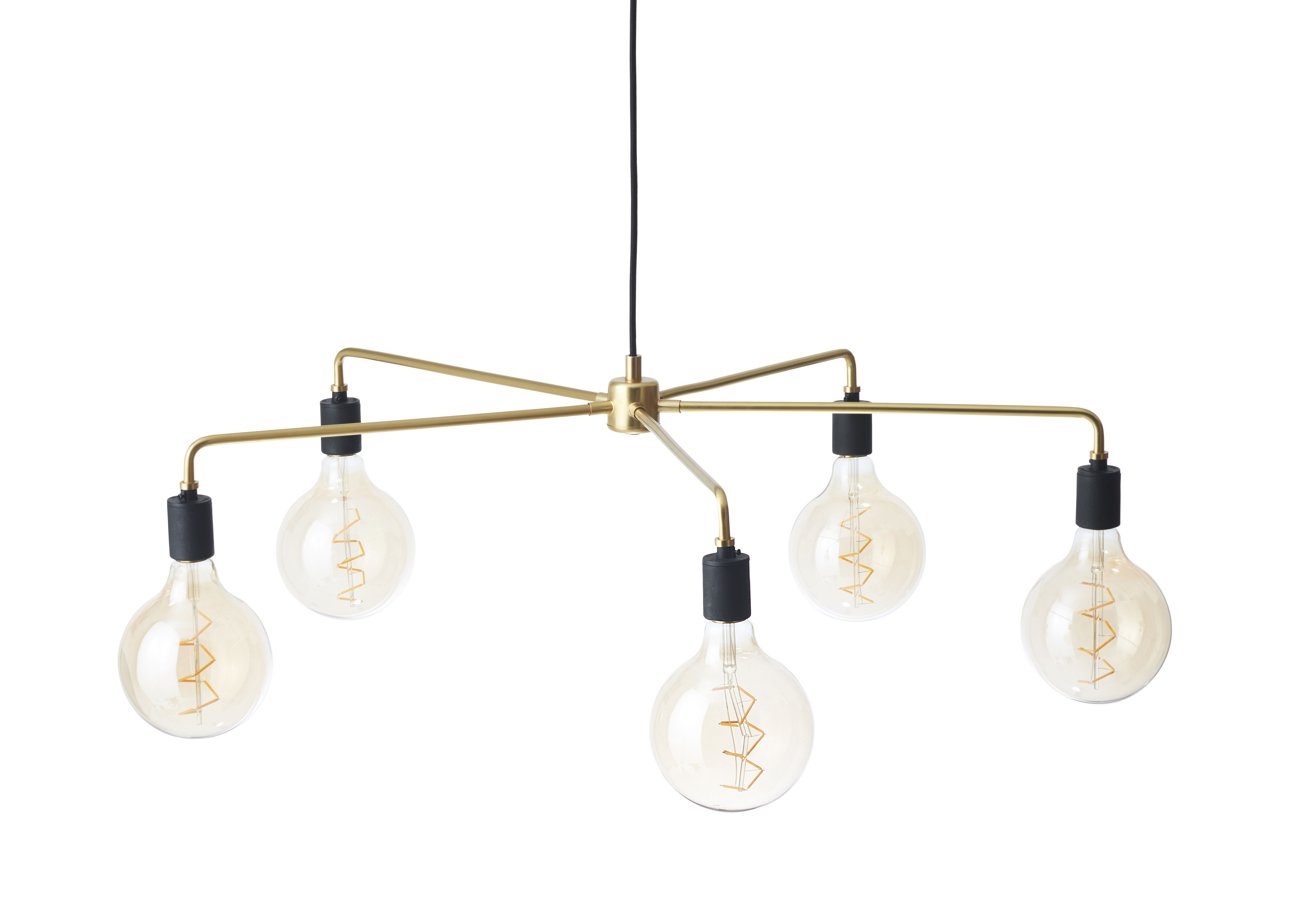 Suspension Chambers chandelier Menu Or/Métal Made In Design