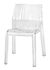 Chaise empilable Frilly transparente / Polycarbonate - Kartell