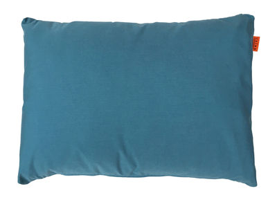 Interni - Cuscini  - Cuscino da esterno Small / 60 x 45 cm - Trimm Copenhagen - Blu adriatico - Tela Sunbrella