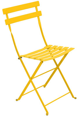 Möbel - Stühle  - Bistro Klappstuhl - Fermob - Honig - lackierter Stahl