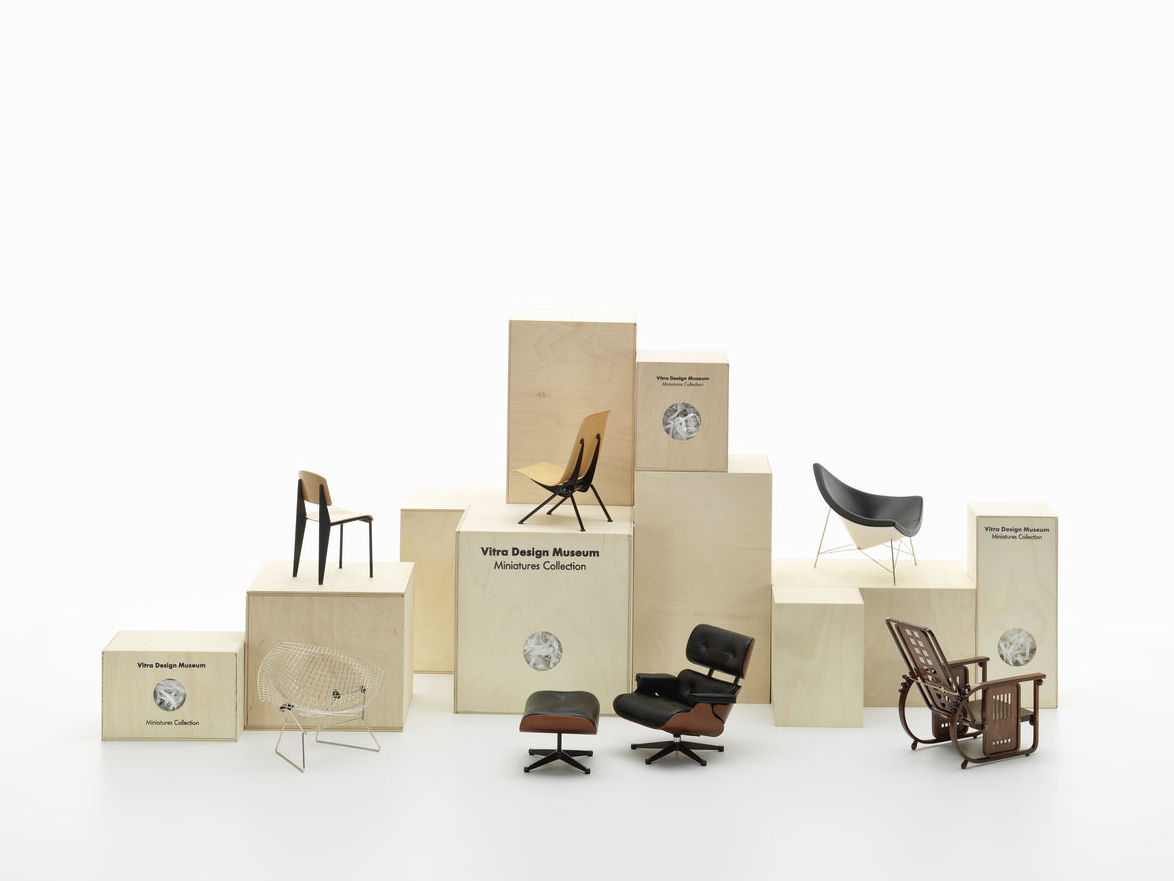 Miniatura Diamond Chair di Vitra - metallo