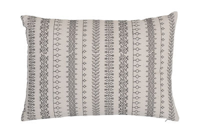 Déco - Coussins - Coussin / 35 x 50 cm - Coton - Bloomingville - Noir & blanc - Coton, Polyester