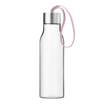 Product selections - Design Good Deals - Flask - Small 0.5 L / Eco-friendly plastic travel bottle by Eva Solo - Rose quartz - Ecological plastic
