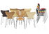Série 7 Stapelbarer Stuhl Holz lackiert - Fritz Hansen
