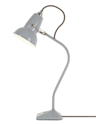 Illuminazione - Lampade da tavolo - Lampada da tavolo Original 1227 Mini / Braccio fisso - H 52 cm - Anglepoise - Grigio colomba - Acciaio, Ferro pressofuso