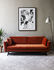 Straight sofa - / L 210 cm - Velvet by RED Edition