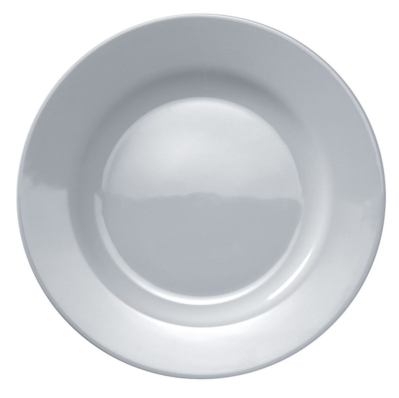 Tisch und Küche - Teller - Teller Platebowlcup keramik weiß - Alessi - Weiß - Porzellan