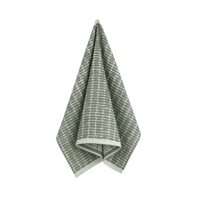 Tableware - Tea Towels & Aprons - Alku Tea towel - / 47 x 70 cm by Marimekko - Alku / Green - Cotton, Linen