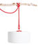 Lampada senza fili Thierry Le swinger LED - / Incluso: cavo di sospensione + estremità in legno per piantare di Fatboy