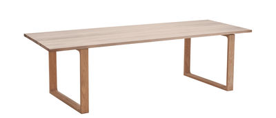 Mobilier - Tables - Table rectangulaire Essay / 190 x 100 cm - Fritz Hansen - Chêne naturel - Chêne massif huilé