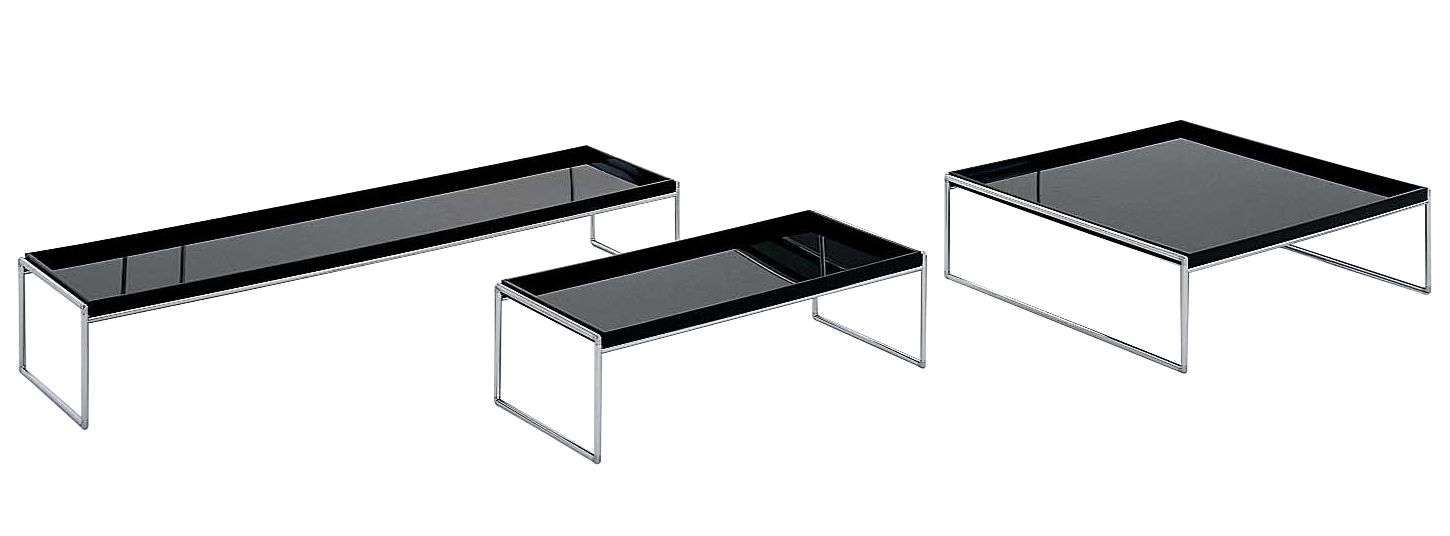 Kartell Trays Coffee table Black Made In Design UK