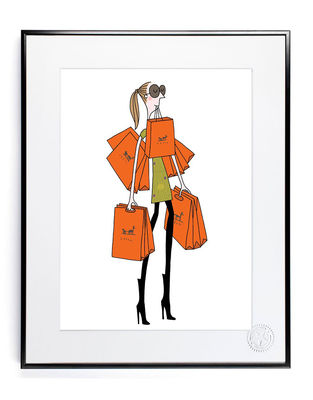 Decoration - Home Accessories - Soledad - Sac orange Poster - 30 x 40 cm by Image Republic - Orange bag - Paper
