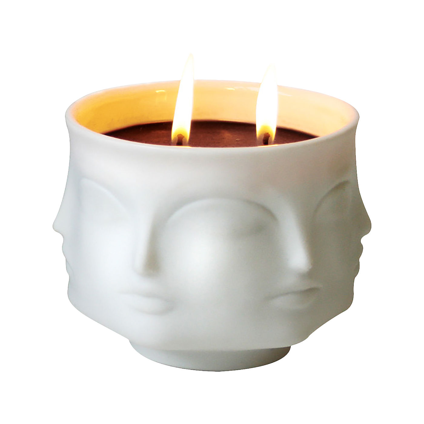 Scented candle Muse by Jonathan Adler White/Black Made In Design UK