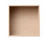 Mini Stacked 2.0 Shelf - / Medium carré 33x33 cm / Avec fond by Muuto