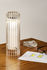 Lasospesa LED Table lamp - / Fluted glass - Ø 10 x H 30 cm by Fontana Arte