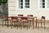 Table rectangulaire Balcony / 190 x 87 cm - Acier - Hay