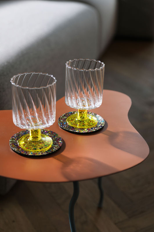 Verre à vin Twirl & klevering - Orange | Made In Design