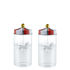 Circus Airtight jar - / Set of 2 - 14 cl - For spices by Alessi