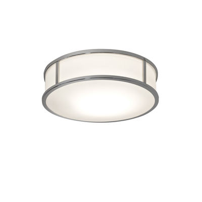 Luminaire - Appliques - Applique Mashiko Round LED / Ø 30 cm - Verre - Astro Lighting - Chromé - Acier inoxydable, Verre