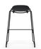 Form Bar stool - stackable / Metal legs - H 75 cm by Normann Copenhagen