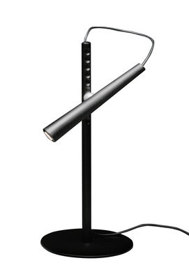 Foscarini - Lampe de table Magneto en Métal, Acier laqué - Couleur Noir - 20 x 44 x 42 cm - Designer