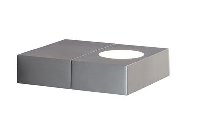 Carpyen - Applique orientable Quadrat en Métal, Fonte d'aluminium - Couleur Gris - 10 x 14.42 x 14.4