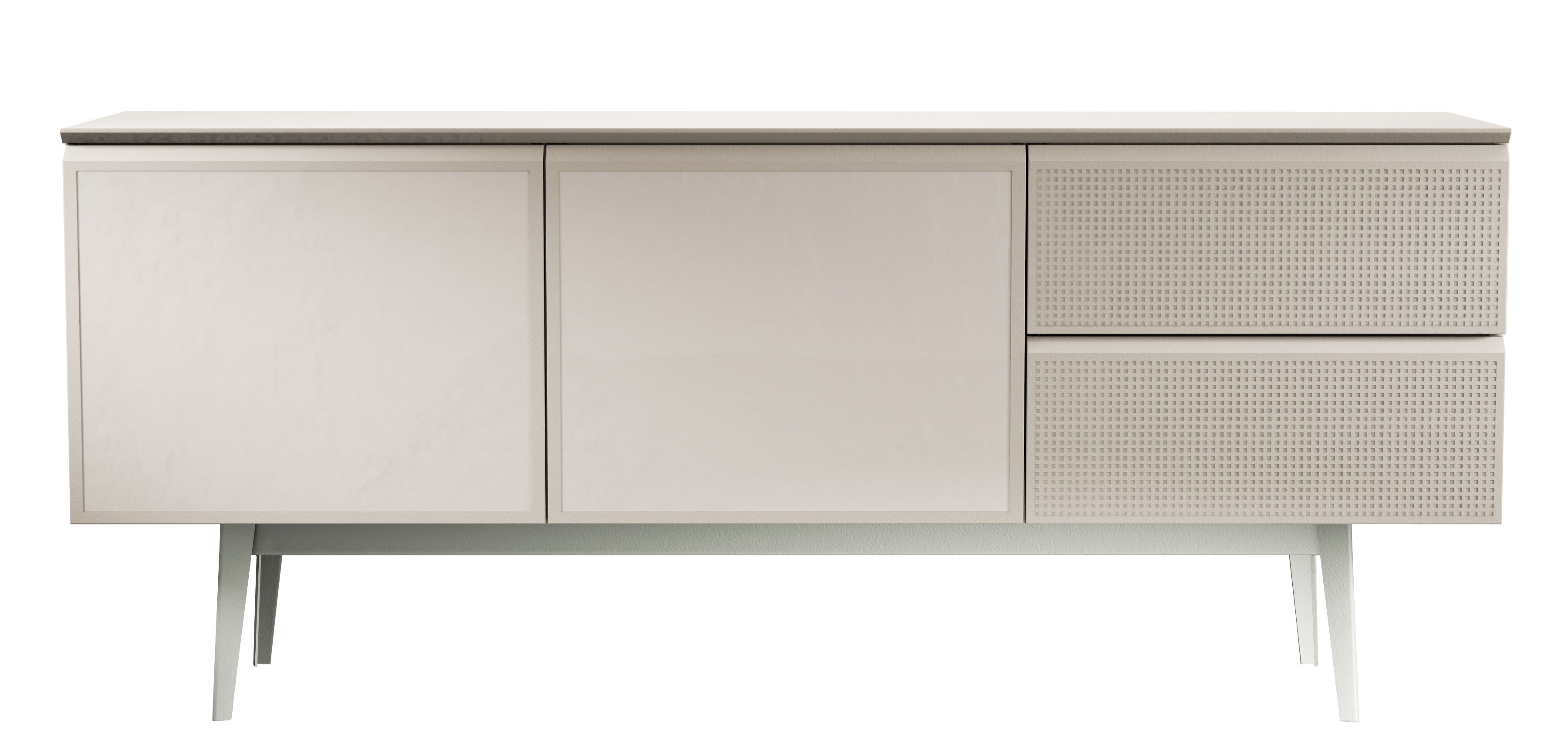 Buffet Voltaire Diesel with Moroso Blanc Made In Design