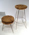 Tribo Bar stool - H 76 cm - Wood & metal legs by Objekto