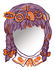 Fille self-sticking mirror - autocollant by Domestic