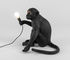 Lampe de table Monkey Sitting / Outdoor - H 32 cm - Seletti